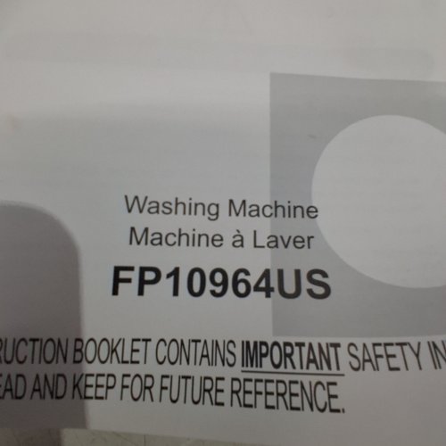 COSTWAY PORTABLE MINI WASHING MACHINE WITH SPIN DRYER - BLUE AND WHITE (MODEL: FP10964US) image 3