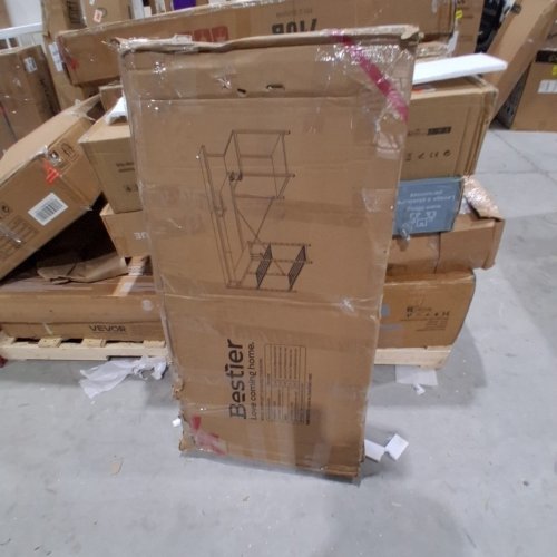 BESTIER L‑SHAPED GAMING DESK WITH LED & POWER OUTLETS - 71.5" - BLACK (MODEL: H100618KUS) image 8
