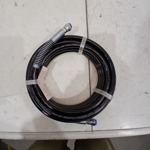 AIRLESS PAINT SPRAYERS HOSE REPLACEMENT - 20FT - BLACK (3300 PSI) image 2