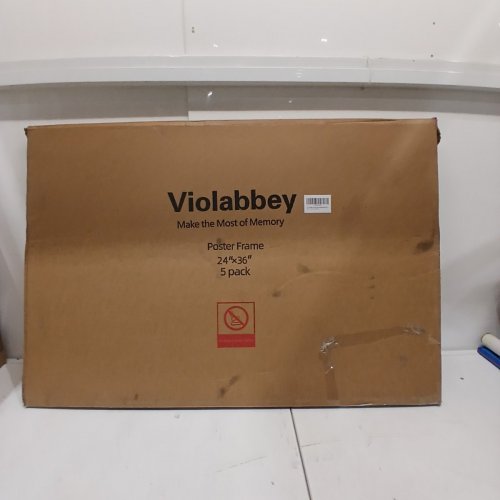 5PK VIOLABBEY POSTER FRAME FOR WALL MOUNTING - 24"X36"- BLACK image 3