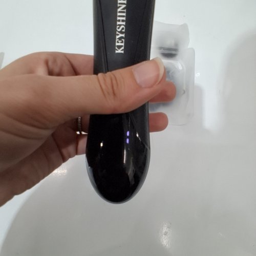 4PC KEYSHINE ELECTRIC GROIN & BODY HAIR TRIMMER - INPUT 5 V; RATED VOLTAGE 3.7 V; RATED POWER 3W - BLACK (MODEL: KE-001) image 2