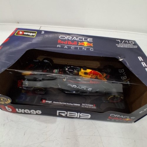 BURAGO 1/18 DIE CAST FORMULA ONE CAR - RB19 SERGIO PEREZ - MULTICOLOUR (MODEL: 1785010) image 3