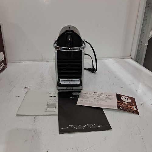 DELONGHI BY NESPRESSO PIXIE AUTOMATIC COFFEE MACHINE - SILVER (MODEL: EN127.S) image 3