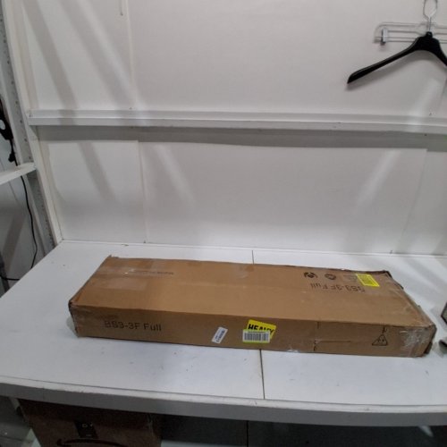 NO BOX SPRING METAL PLATFORM BED FRAME - FULL - BLACK (STYLE: BS3-3F) image 5