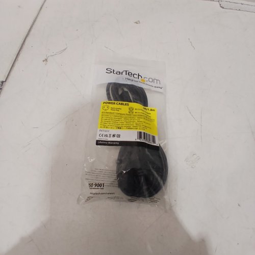 STARTECH Y-SHAPED COMPUTER POWER CORD - 6FT - BLACK (MODEL: PXT101Y) image 4