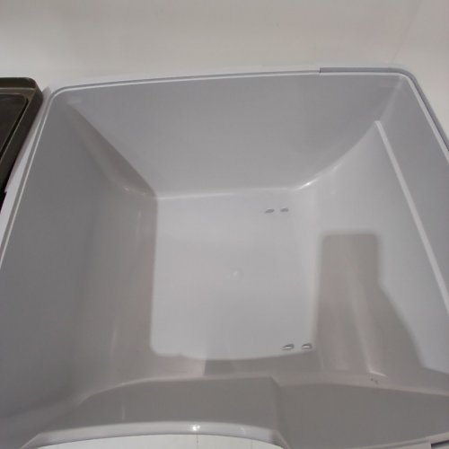 OMEGA PAW SELF-CLEANING LITTER BOX - GREY / BROWN image 3