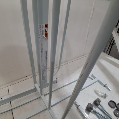 REGALO EASY STEP EXTRA WIDE METAL SAFETY GATE - 30" X 29"- 49" - WHITE - (MODEL: 1164EWDS) image 5