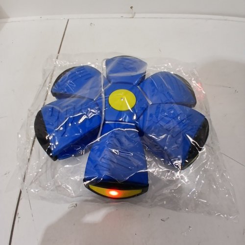 TUBELUCK DUAL-MODE LIGHT UP MAGIC BOUNCING BALL FOR INDOOR OR OUTDOOR USE - BLUE image 4