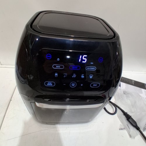 CHEFMAN 17-SETTING DIGITAL AIR FRYER OVEN - 10L CAPACITY - BLACK (MODEL: RJ38-10-RDO-V2-NR-CA-AM) image 2
