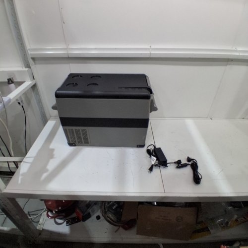 EUHOMY ELECTRIC COOLER CAR REFRIGERATOR WITH BLUETOOTH APP CONTROL - 12V/24V DC - 47QT - BLACK/GREY - (MODEL: CF-45)) image 3