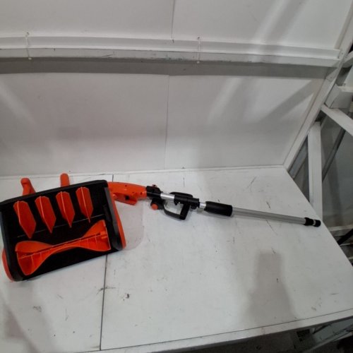 VOLTASK CORDLESS ELECTRIC SNOW SHOVEL WITH CHARGER - 13" - 24V - BLACK/ORANGE (MODEL: CSS001-130OR-CAVK/SS-20B) image 2