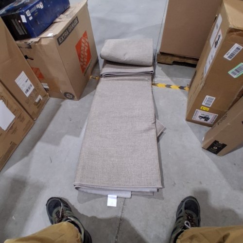 GARVEE MACHINE WASHABLE AREA RUG - 9FT X 12FT - BEIGE image 2