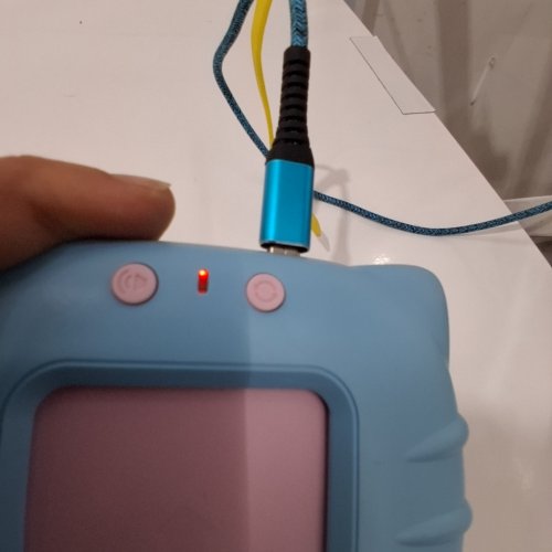 112PC HAPPY WORLD EARLY EDUCATION TALKING FLASH CARD DEVICE TOY - BLUE (MODEL: CA001) image 2