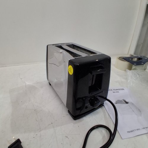 MULTIFUNCTIONAL AUTOMATIC TOASTER- 2SLICE - BLACK\SILVER (BH 002) image 5