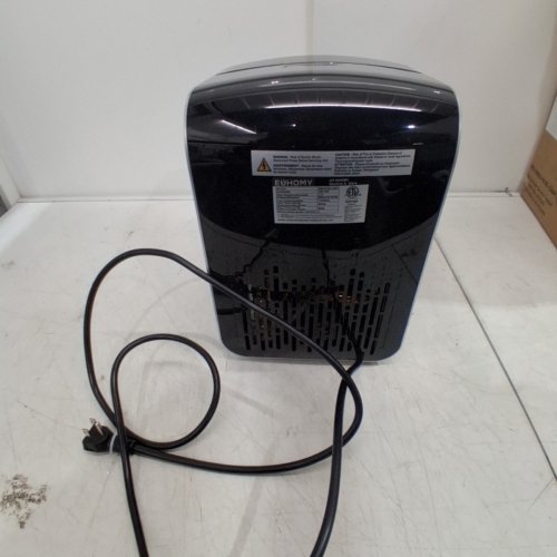 EUHOMY COUNTERTOP SMART NUGGET SELF-CLEANING ICE MAKER WITH APP CONTROL - 135W - 40LB/24HR - BLACK (MODEL: HZB-15NF) image 2
