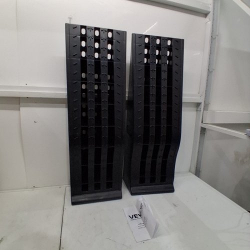 2PK PREMIUM PORTABLE CAR RAMPS - 6.1" LIFT - 13000LBS MAX - BLACK (MODEL: TS295AU) image 3