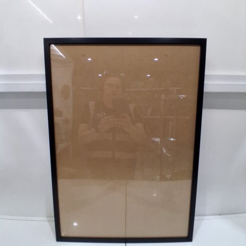 AMERICANFLAT POSTER FRAME WITH POLISHED PLEXIGLASS - 19" X 27" - BLACK image 2