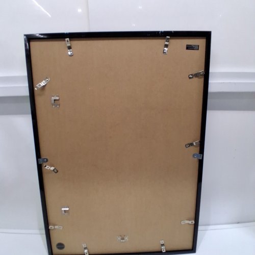 AMERICANFLAT POSTER FRAME WITH POLISHED PLEXIGLASS - 19" X 27" - BLACK image 3