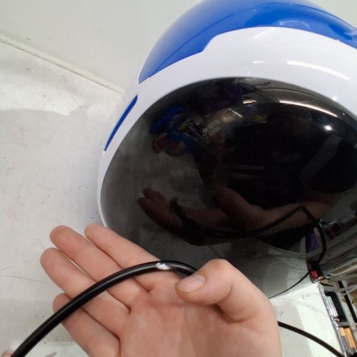PLAYSTATION ASTRO BOT FIGURAL HEAD MINI FRIDGE - 4 L - 6 CAN - 120 V - BLUE AND WHITE (MODEL: 19474) image 5