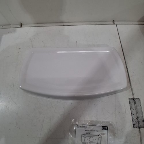 AMERICAN STANDARD TOILET TANK COVER - WHITE (MODEL: 735128-400.020) image 2