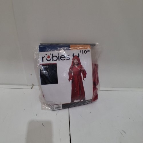 KID'S RUBIES DEVIL COSTUME - MEDIUM - RED (STYLE: DEVIL) image 3