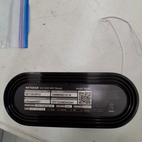 NETGEAR WI-FI 6 ROUTER - BLACK (MODEL: RAX5-100PAS) image 7