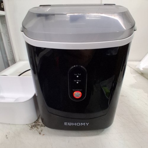 EUHOMY COUNTERTOP NUGGET ICE MAKER - MAKES 34LBS IN A DAY - BLACK (MODEL: IM-12S / IM002-NBL-CAEH) image 2