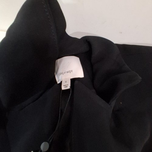 CINQ À SEPT SAULE DRESS BLAZER - SIZE 6 - BLACK (STYLE: ZD31701319Z) image 3