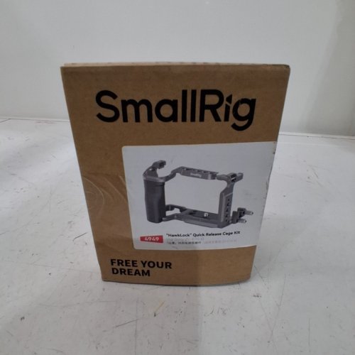 SMALLRIG HAWKLOCK QUICK RELEASE CAGE KIT - FOR SONY ZV-E10 II - BLACK (MODEL:‎4949) image 3