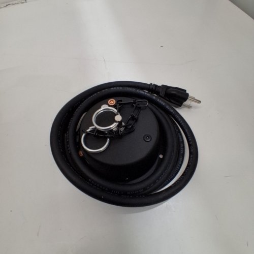 ELIMINATOR LIGHTING DISCO MIRROR BALL MOTOR - 1RPM - SUPPORTS UP TO 16" MIRROR BALLS - BLACK (MODEL: MBM1RP) image 2