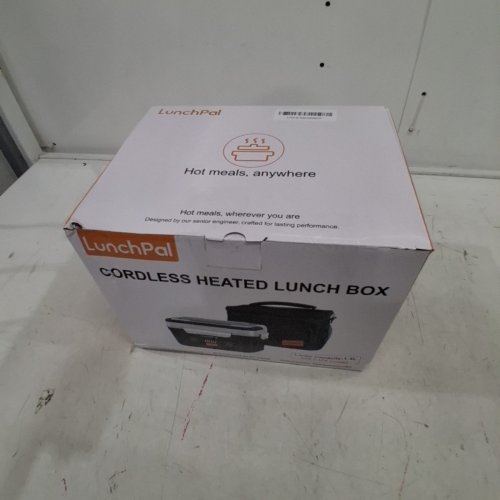 LUNCHPAL CORDLESS HEATED LUNCH BOX - 1.4L, RECHARGEABLE, 5-SIDE HEATING - BLACK image 5