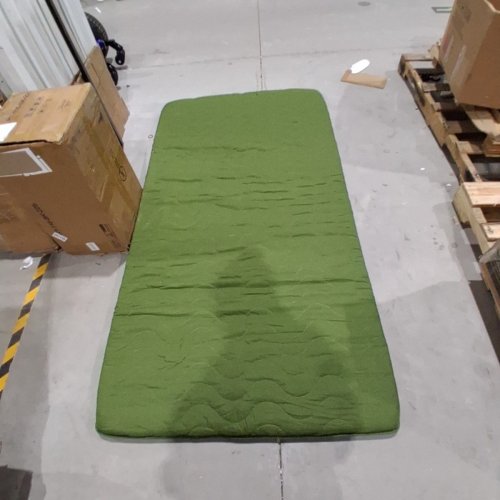 SCHNAUZER HOME HIGH DENSITY FOLDABLE FLOOR MATTRESS - TWIN - GREEN image 2