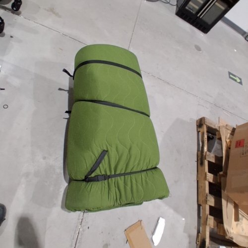 SCHNAUZER HOME HIGH DENSITY FOLDABLE FLOOR MATTRESS - TWIN - GREEN image 4