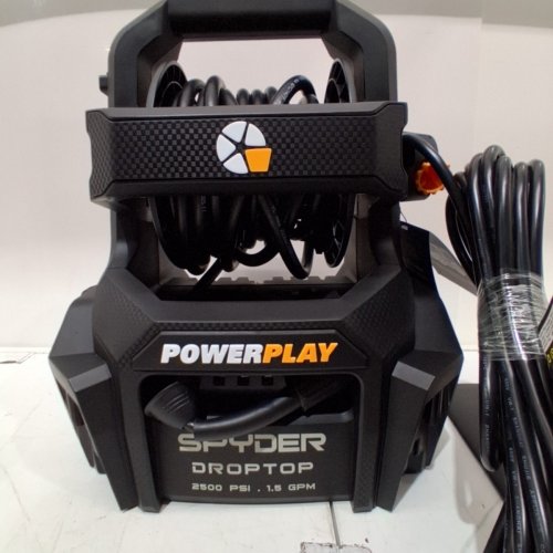 POWERPLAY SPYDER DROPTOP ELECTRIC PRESSURE WASHER - 2200 PSI - 120 V - BLACK image 5