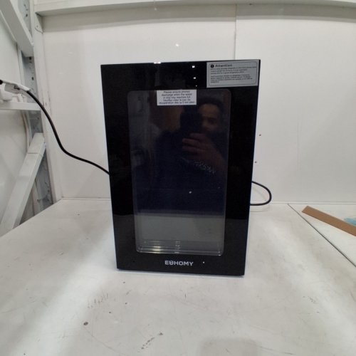 EUHOMY 24 CANS BEVERAGE REFRIGERATOR COOLER - 18L - BLACK (MODEL:FWC008-11) image 3