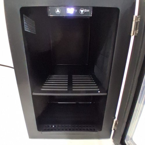 EUHOMY 24 CANS BEVERAGE REFRIGERATOR COOLER - 18L - BLACK (MODEL:FWC008-11) image 5