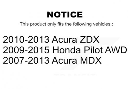 KUGEL REAR WHEEL BEARING HUB ASSEMBLY - FOR CERTAIN HONDA PILOT AND ACURA MODELS (MODEL: 70-512342) image 2