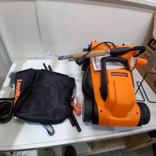 LAWNMASTER ELECTRIC CORDED LAWN MOWER - 15" - ORANGE/BLACK image 4