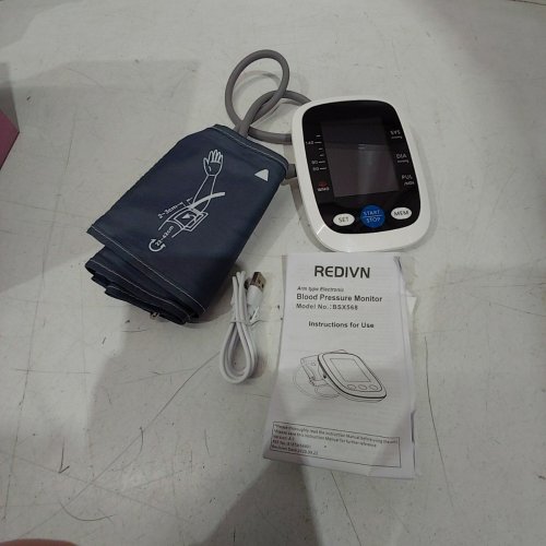 REDIVN ARM TYPE ELECTRONIC BLOOD PRESSURE MONITOR - WHITE/BLACK (MODEL: BSX568) image 3