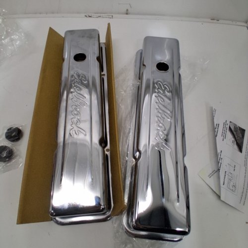 EDELBROCK SIGNATURE SERIES VALVE COVER - CHROME (MODEL: 4449) image 4