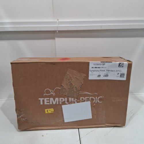 TEMPUR-PEDIC TEMPUR-SYMPHONY MEMORY FOAM BED PILLOW - STANDARD - WHITE image 4