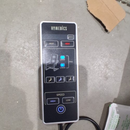 HOMEDICS 3D MASSAGING LOUNGER - GRAY (MODEL: MCS-1200H) image 6
