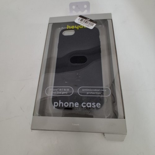 HEYDAY SILICONE CASE FOR IPHONE 7/8/SE (2ND/3RD GEN) - BLACK image 2
