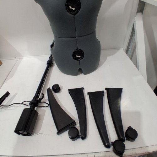 PDM WORLDWIDE ADJUSTABLE DRESSMAKER FORM MANNEQUIN - SMALL/SIZES 6-14 - GREY image 3