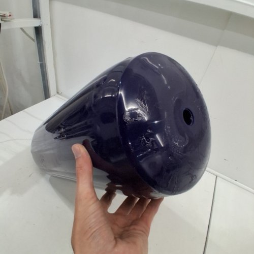 POLYFORM HOLE THROUGH MIDDLE BOAT FENDER, NAVY BLUE (MODEL: HTM-2) image 3
