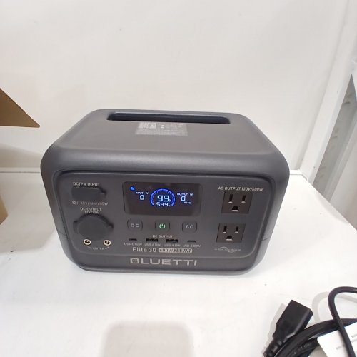 BLUETTI GENERATOR ELITE 30 V2, 288WH LIFEPO4 BATTERY BACKUP - 600W - (MODEL:ELITE 30V2) image 3