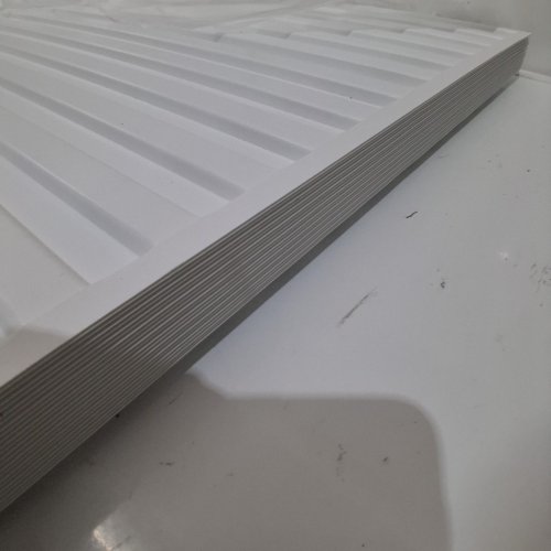 24PK LOOYEE PVC WATERPROOF AND WASHABLE FIRE-RATED DROP CEILING TILES - 24" X 48" - WHITE image 3