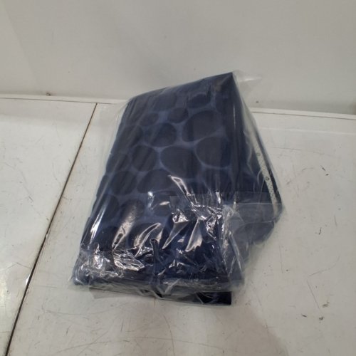 NON SLIP MEMORY FOAM BATH MAT - 23"X70" - NAVY image 3