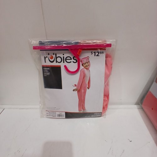 2PC KID'S RUBIES PIGGY COSTUME - SMALL (4-6) - PINK (STYLE: 1000364) image 2