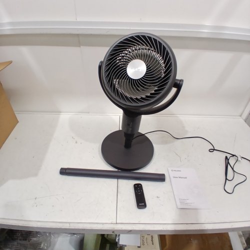 PELONIS AEROFAN 2-IN-1 PEDESTAL & TABLE FAN - AIRFLOW ACROSS 225 SQ. FT. - 135° HORIZONTAL, 90° VERTICAL - 23 DBA - BLACK (MODEL: PSFAS07R2ALGC) image 3